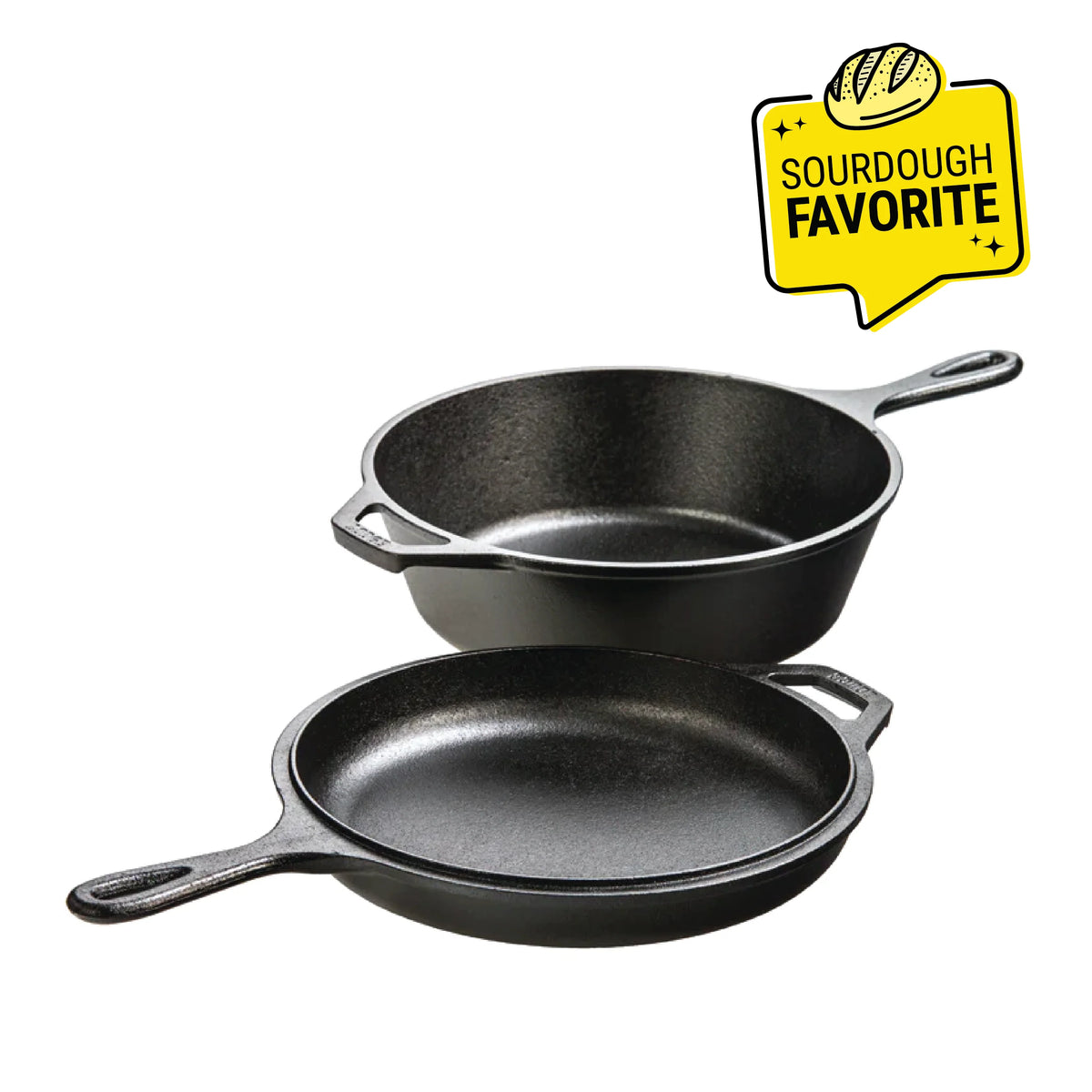Lodge cast iron combo cooker