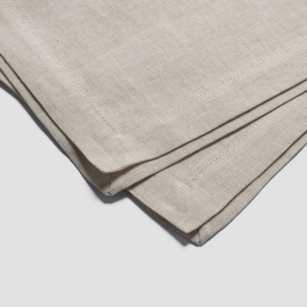 Oatmeal Linen Tablecloth - PIGLET US