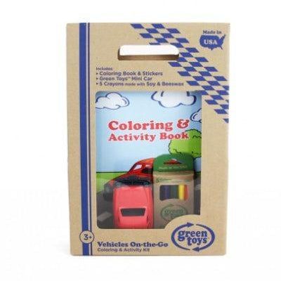 Vehicles Coloring & Activity Kit