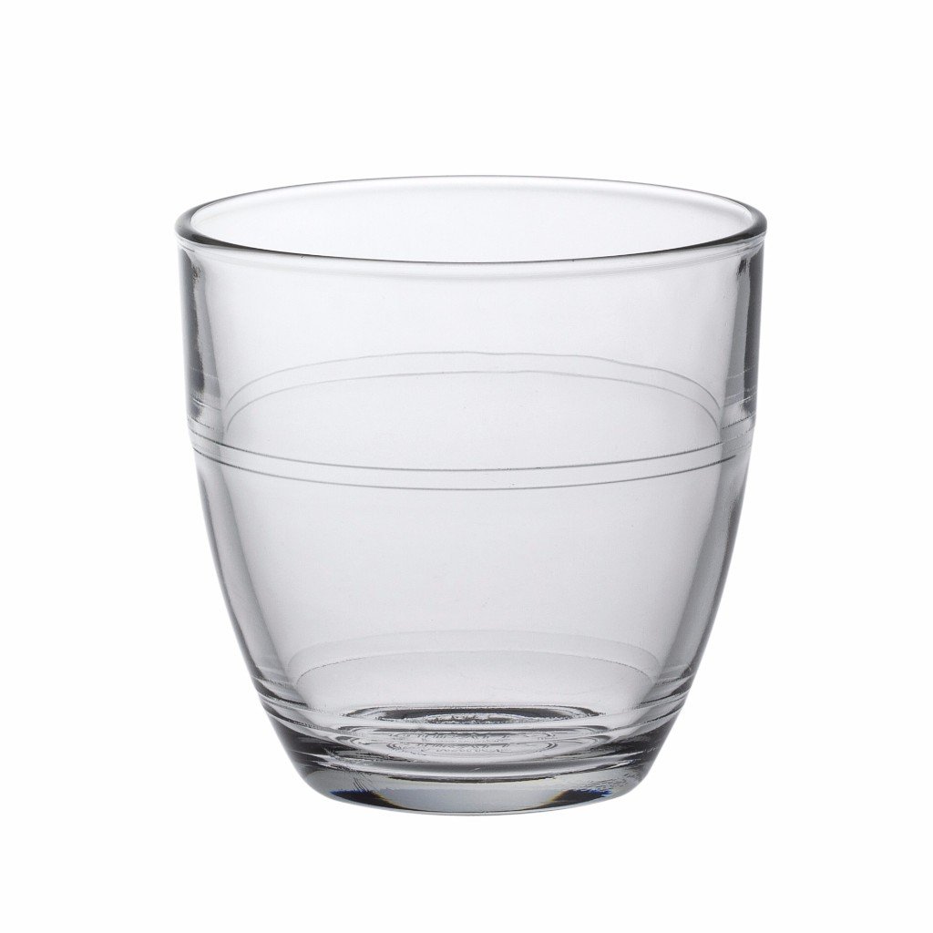 Gigogne Clear Glass Tumbler, 5 3/4 oz, Pack of 6