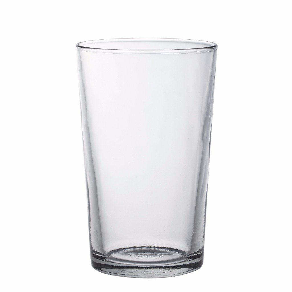 Unie Clear Glass Tumbler, 11.62 oz, Pack of 6