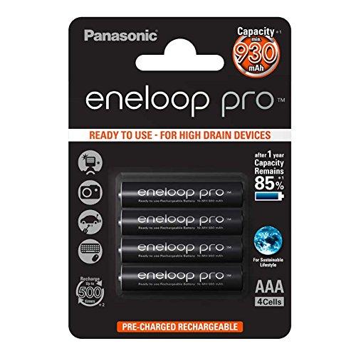 Pro AAA Rechargeable Batteries, Pack of 4