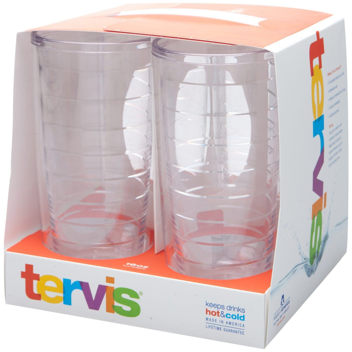 Unbreakable Tumbler; 4 Pack