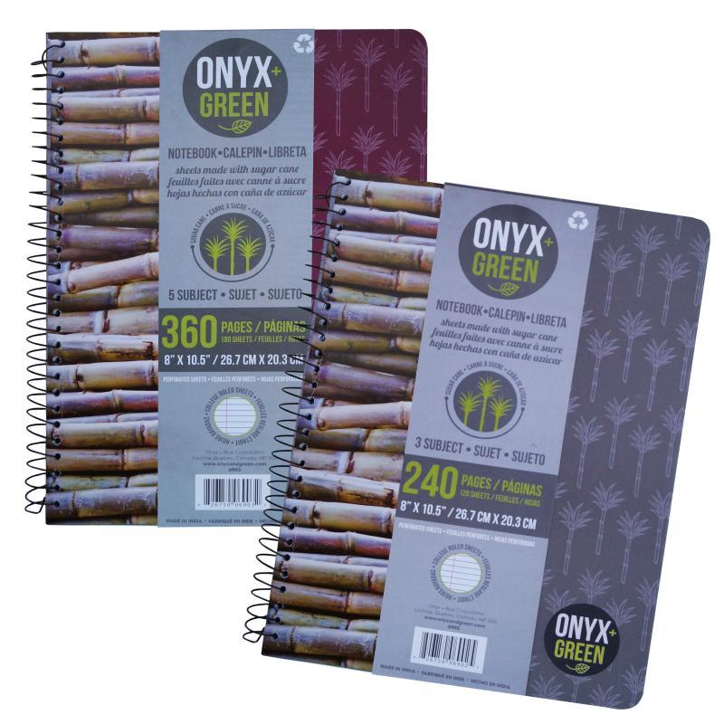 5-Subject Sugar Cane Notebook