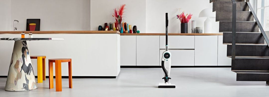 The Lupe Pure Cordless vacuum cleaner: power, endurance, flexibility.