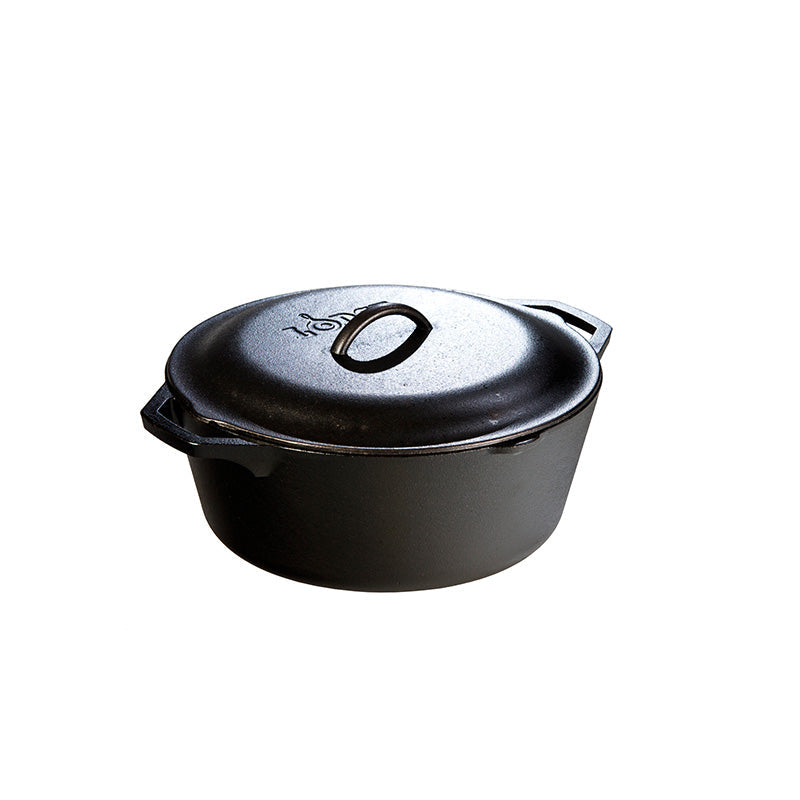 Lodge 7 quart cast iron Dutch oven