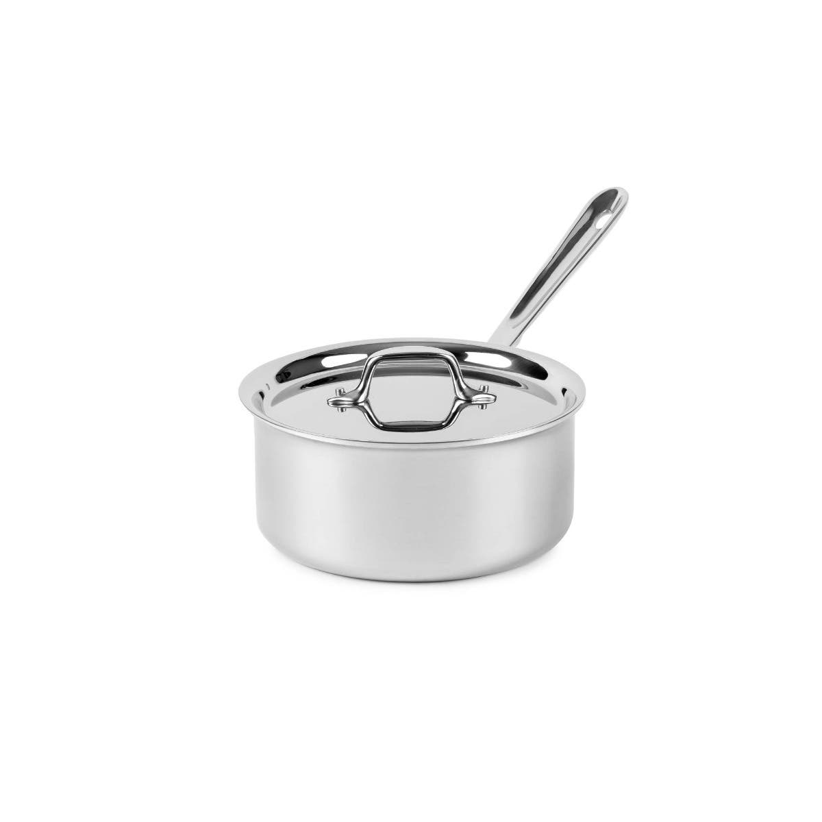 All-Clad D3 3 quart stainless sauce pan