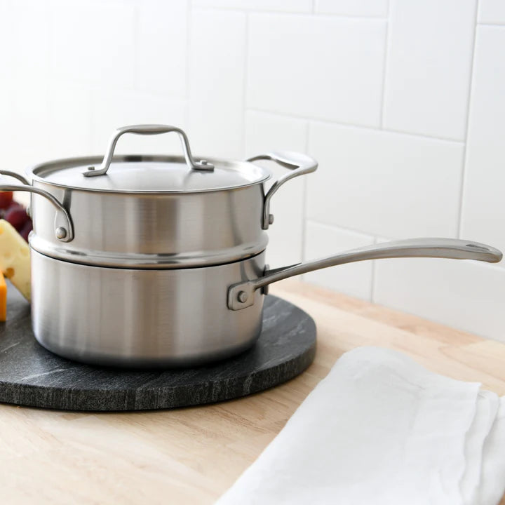 American Kitchen 2-quart Premium Stainless Steel Saucepan with