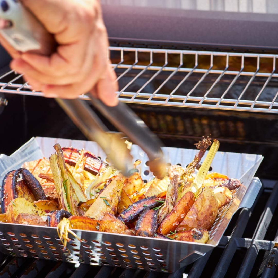 Barbecue and Chestnut Basket