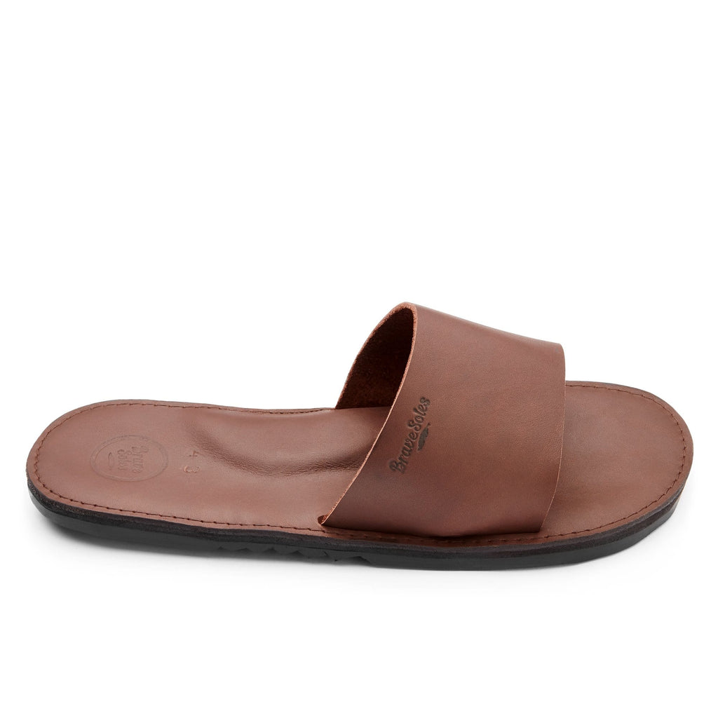 Antonio men's leather slide sandal