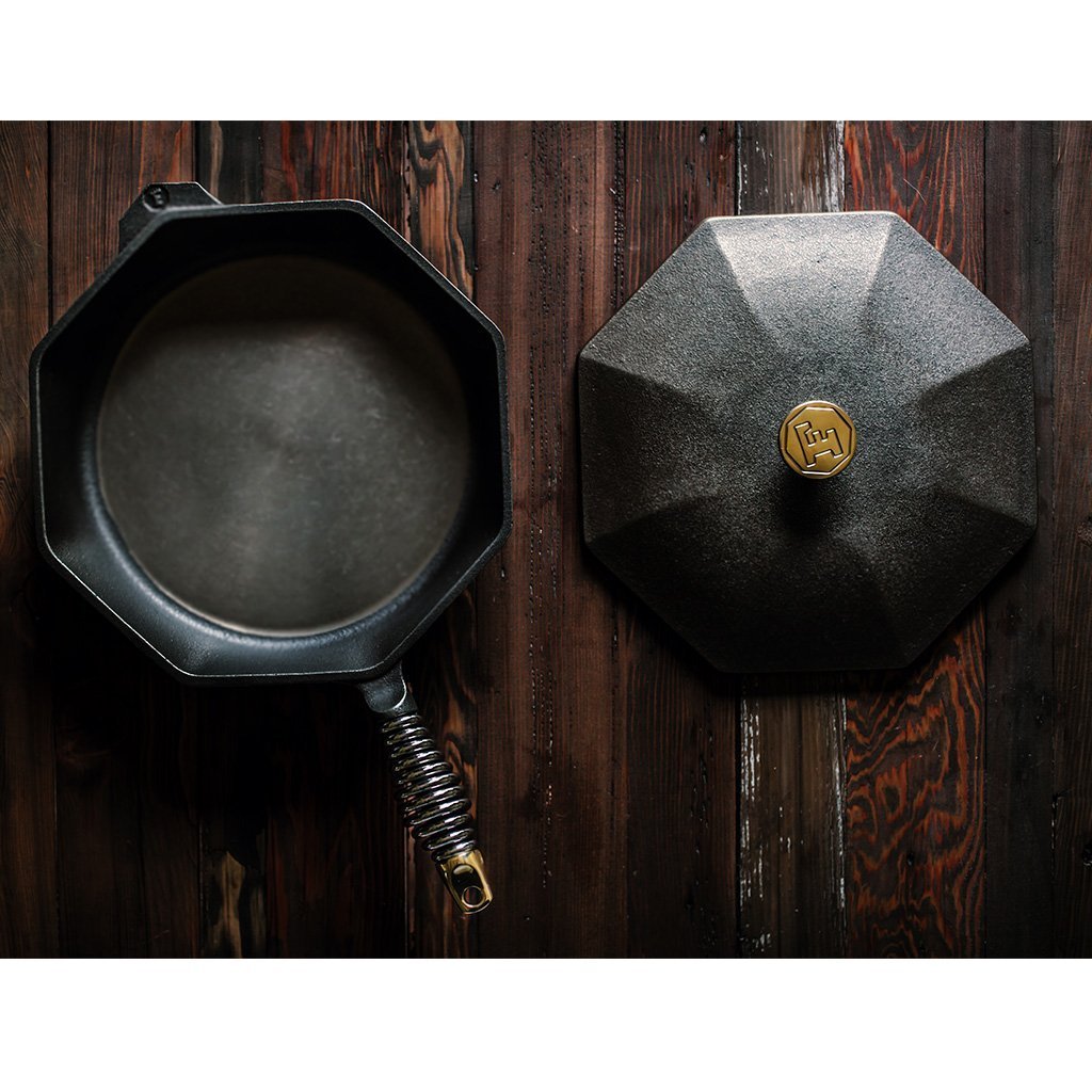 FINEX Cast-Iron Skillet with Lid