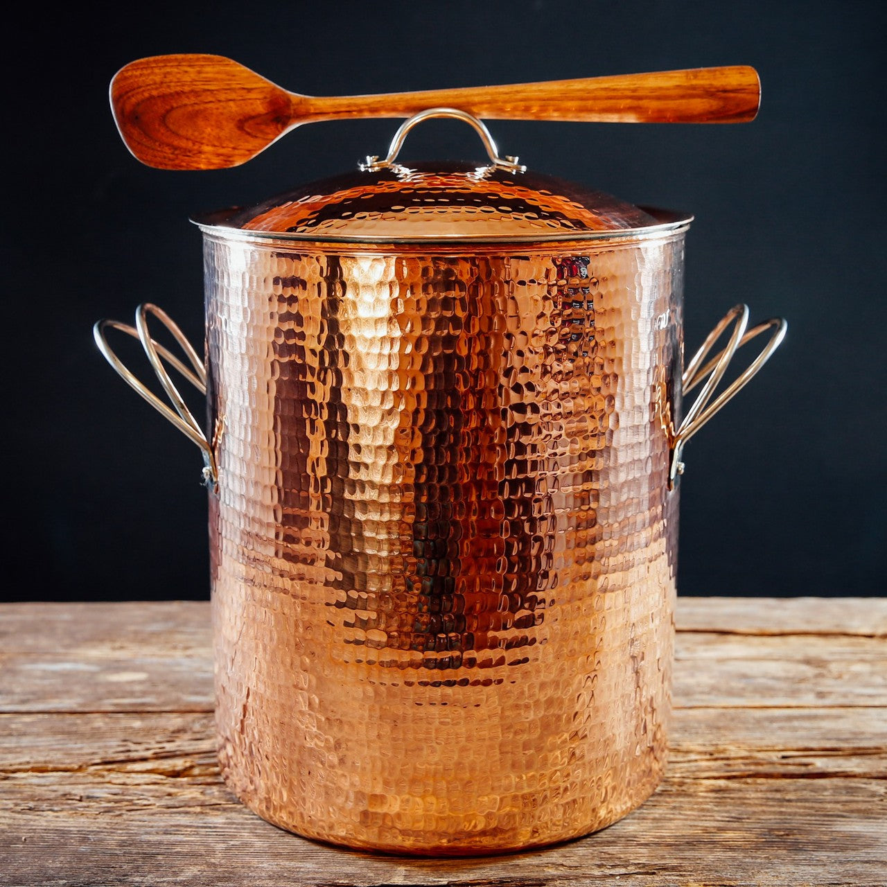 Hammered Copper Skillets | Copper Pans | Copper Cookware 10 Diameter / Polished Finish