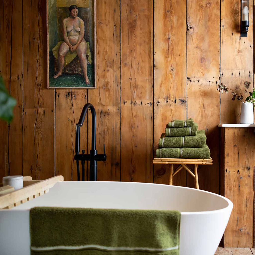 Botanic Green Bath Mat