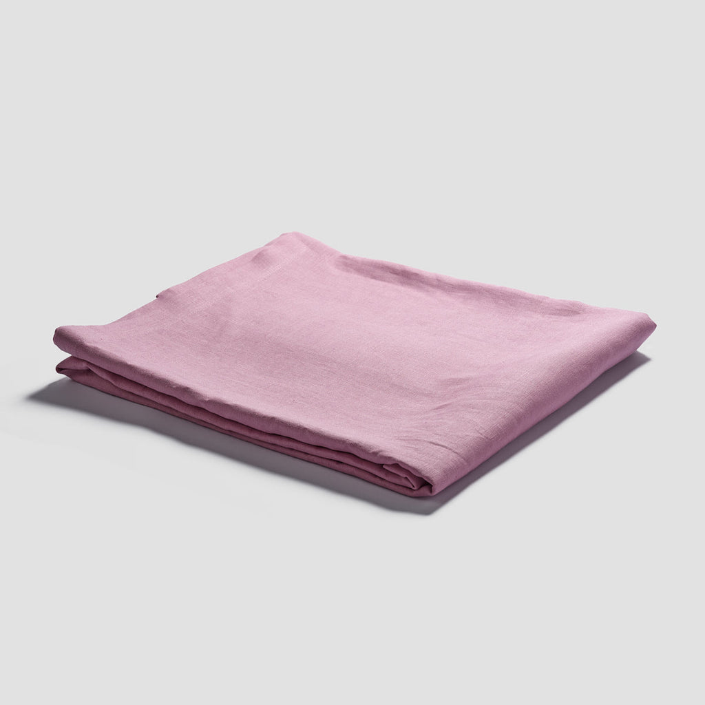 Raspberry Linen Tablecloth - PIGLET US