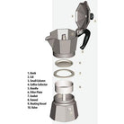 Moka Express 6-Cup Stovetop Espresso Maker