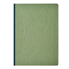 Basic Large Clothbound Lined Notebook, Green