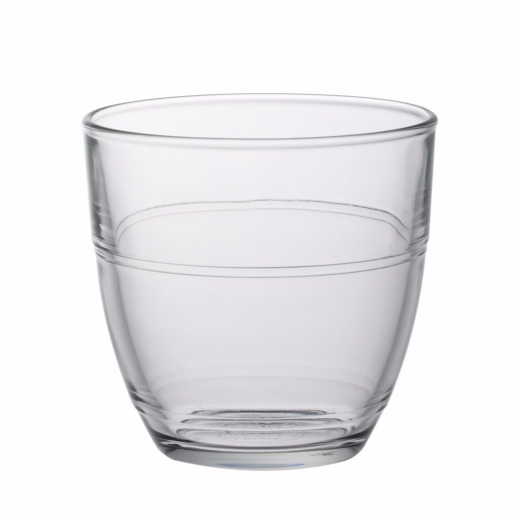 Gigogne Clear Glass Tumbler, 7 3/4 oz, Pack of 6
