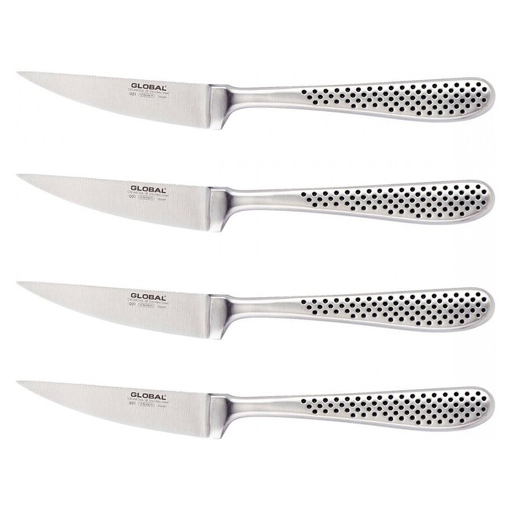 4 Piece Steak Knife Set with Rack G-88