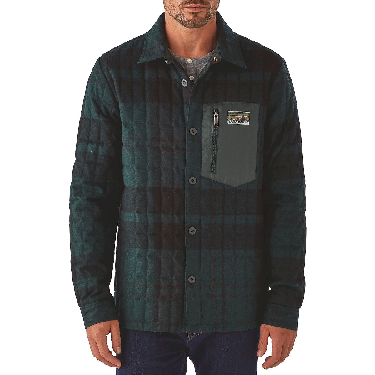 Men's Recycled Down Shirt Jacket