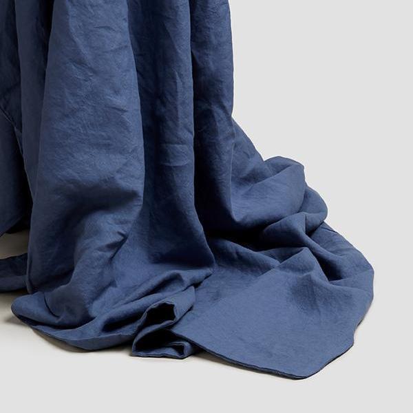 Linen Duvet Cover, Blueberry -  - BuyMeOnce UK