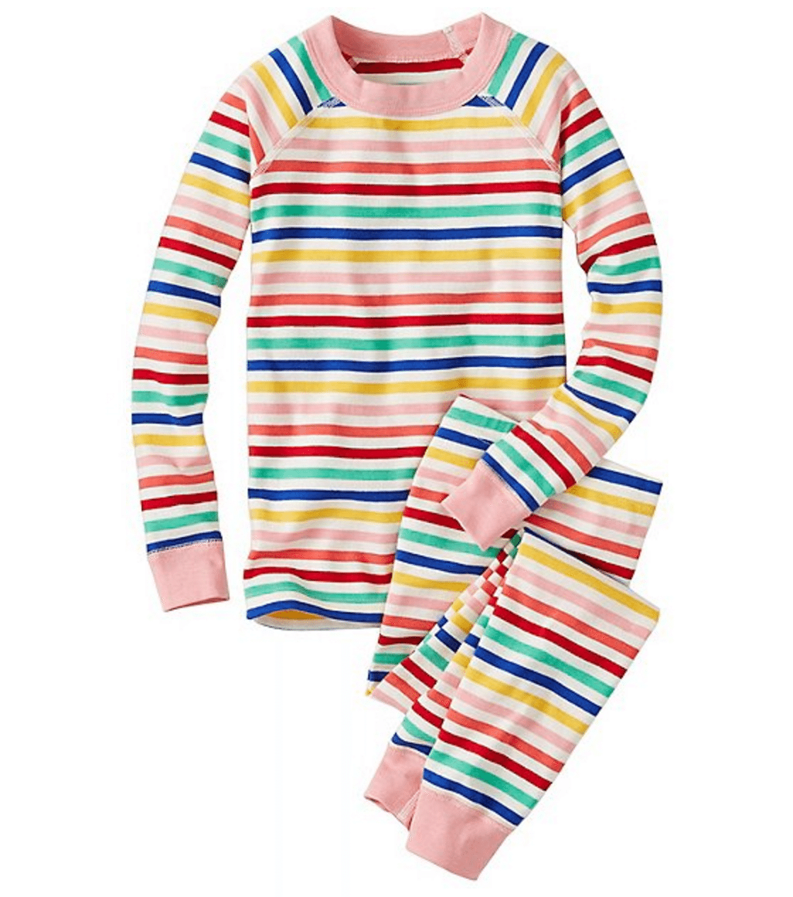 Stripy Long John Pajamas