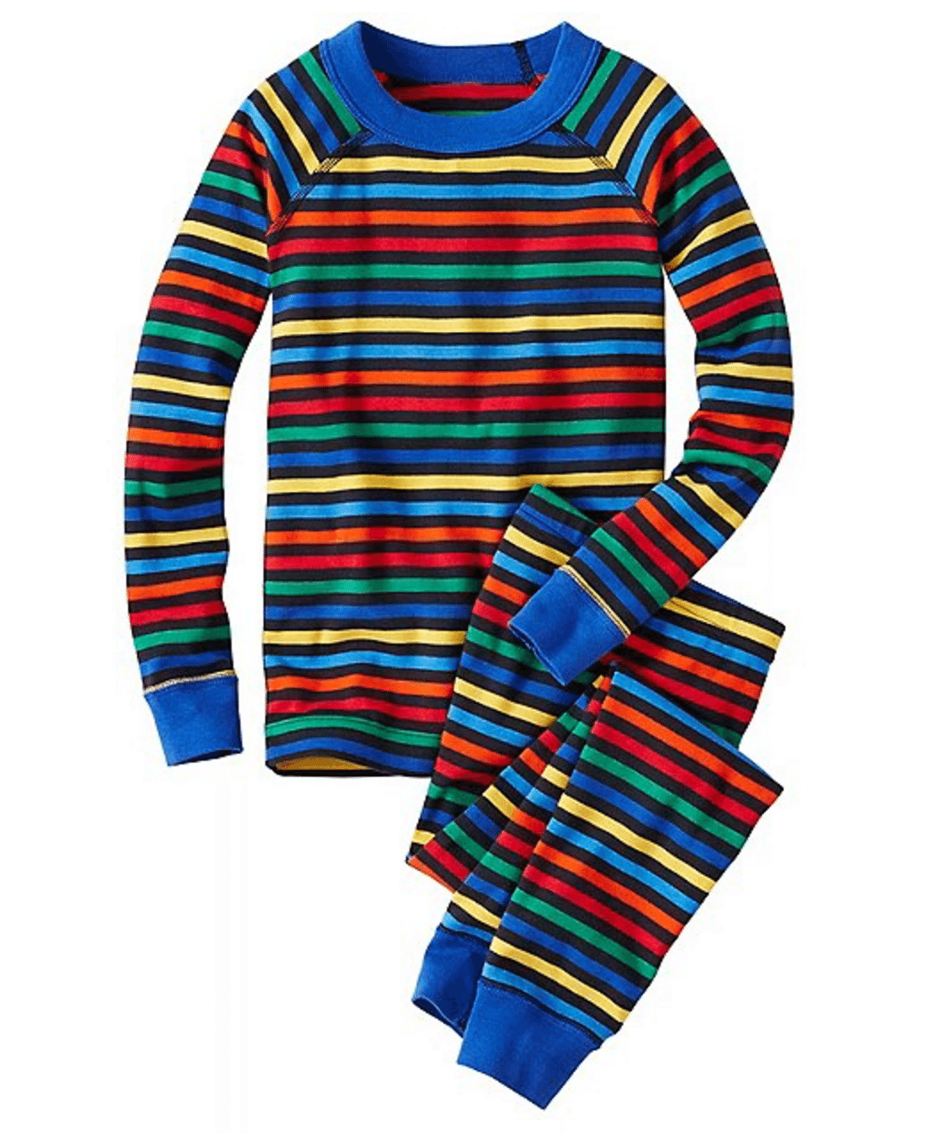 Stripy Long John Pajamas