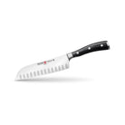 Classic Ikon 7" Santoku, Hollow Edge